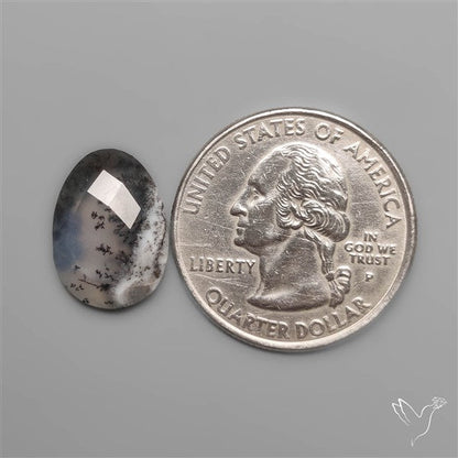 Rose Cut Dendritic Agate