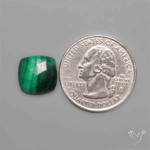 Rose Cut Malachite