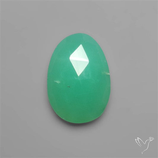 Rose Cut Gemmy Chrysoprase
