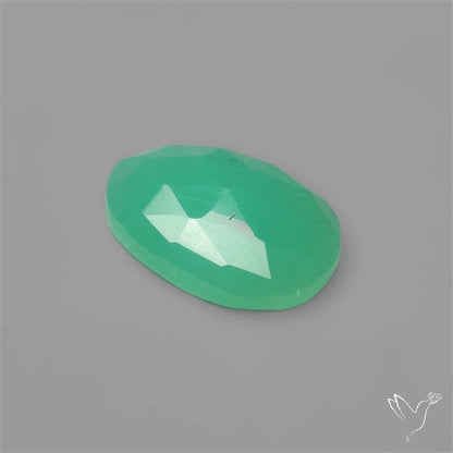 Rose Cut Gemmy Chrysoprase