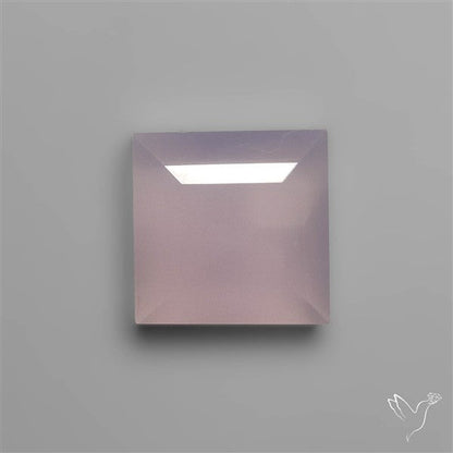 Step Cut Rose Chalcedony
