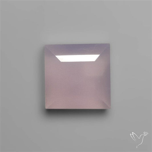 Step Cut Rose Chalcedony