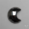 Rose Cut Hematite Crescent