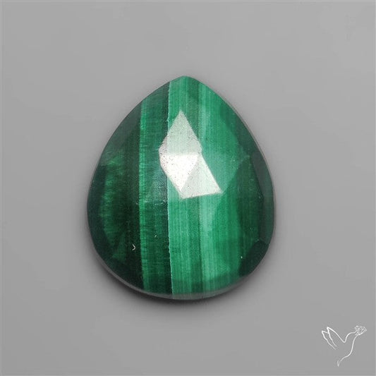 Rose Cut Malachite