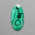 Orbicular Congo Malachite Cabochon