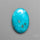 Morenci Turquoise Cabochon With Pyrite Inclusions