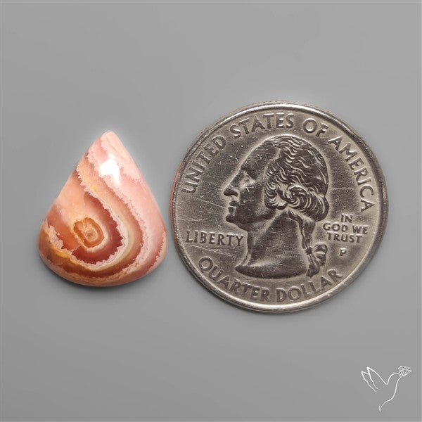 Honey Rhodochrosite Cabochon