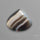 Black Banded Agate Cabochon