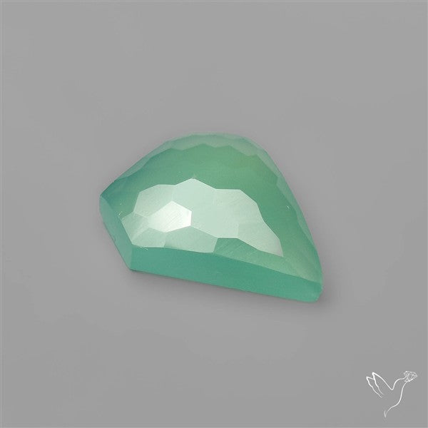 Honeycomb Cut Gemmy Australian Chrysoprase