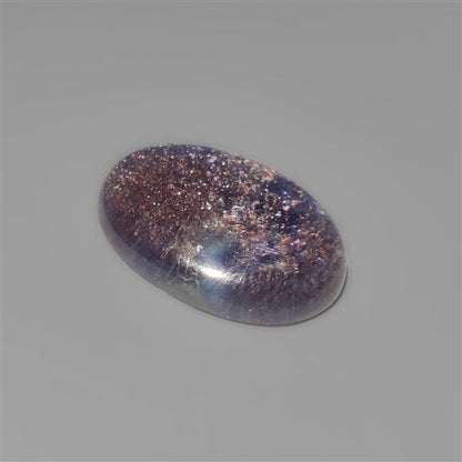 Bloodshot Iolite Sunstone Cabochon with Confetti