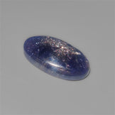 Bloodshot Iolite Sunstone Cabochon with Confetti