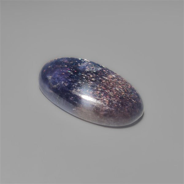 Bloodshot Iolite Sunstone Cabochon with Confetti