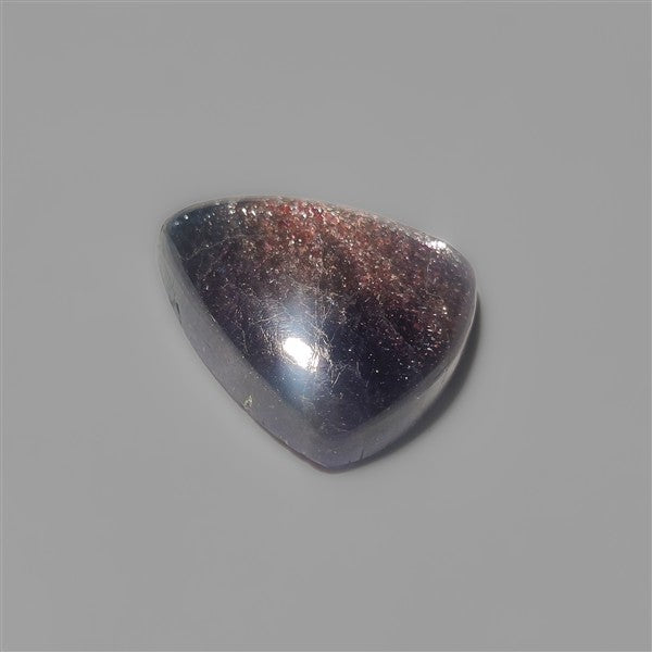 Bloodshot Iolite Sunstone Cabochon with Confetti