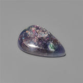 Bloodshot Iolite Sunstone Cabochon with Confetti