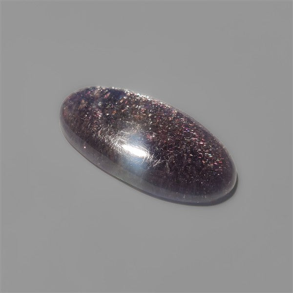 Bloodshot Iolite Sunstone Cabochon with Confetti