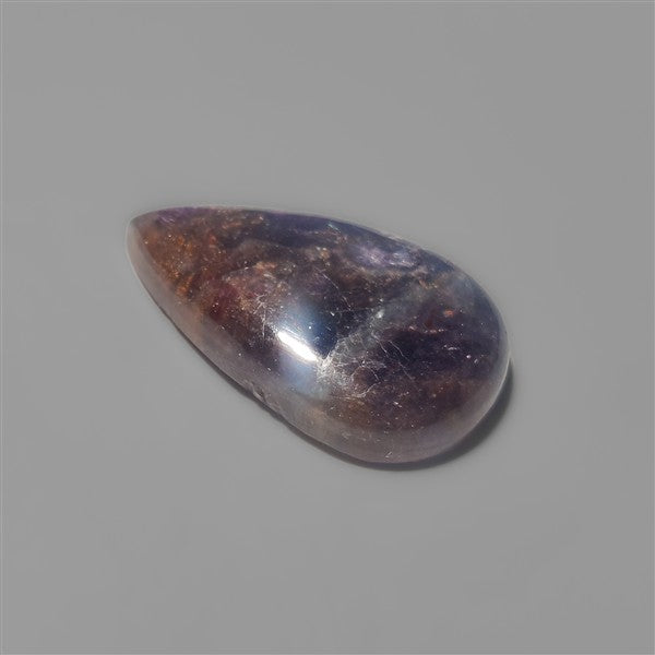 Bloodshot Iolite Sunstone Cabochon with Confetti