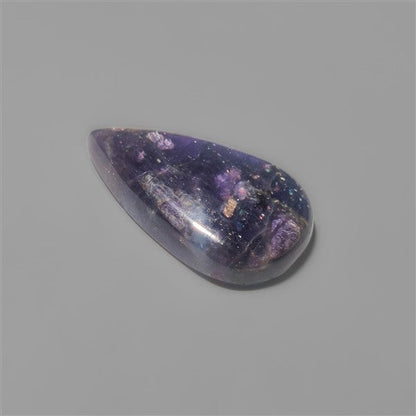 Bloodshot Iolite Sunstone Cabochon with Confetti