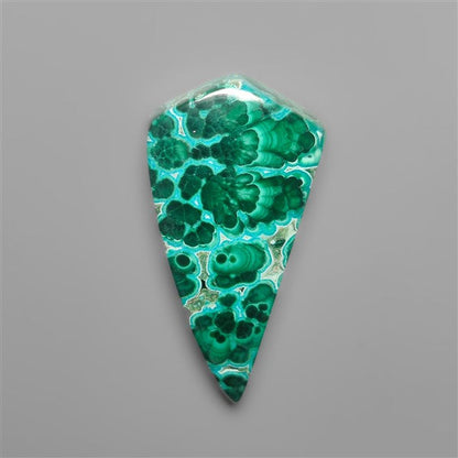 Chrysocolla In Malachite Cabochon