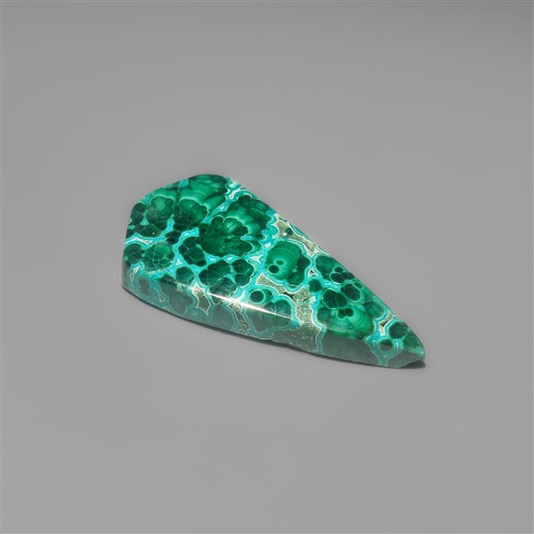 Chrysocolla In Malachite Cabochon