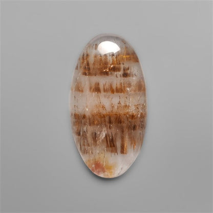 Cacoxenite in Quartz Cabochon