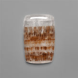 Cacoxenite in Quartz Cabochon