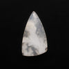 Stinking Water White Plume Agate Cabochon