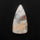 Stinking Water White Plume Agate Cabochon