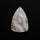 Stinking Water White Plume Agate Cabochon