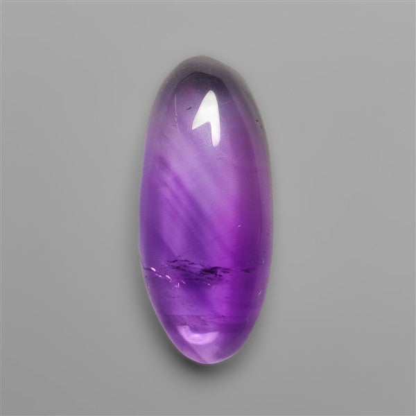 Gemmy Amethyst Cabochon Deep Natural Violet Color