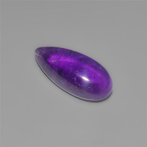Gemmy Amethyst Cabochon Deep Natural Violet Color