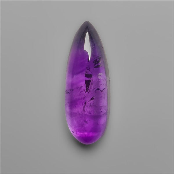 Gemmy Amethyst Cabochon Deep Natural Violet Color