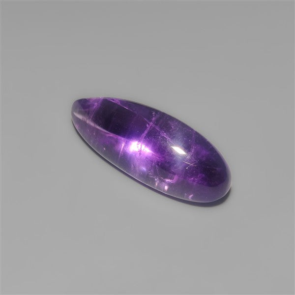 Gemmy Amethyst Cabochon Deep Natural Violet Color
