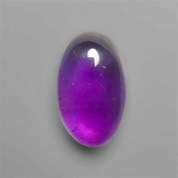 Gemmy Amethyst Cabochon Deep Natural Violet Color