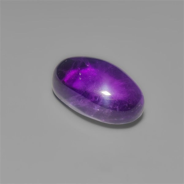 Gemmy Amethyst Cabochon Deep Natural Violet Color