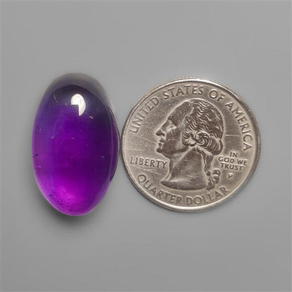 Gemmy Amethyst Cabochon Deep Natural Violet Color