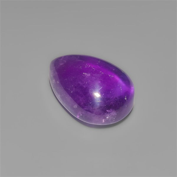 Gemmy Amethyst Cabochon Deep Natural Violet Color