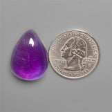Gemmy Amethyst Cabochon Deep Natural Violet Color