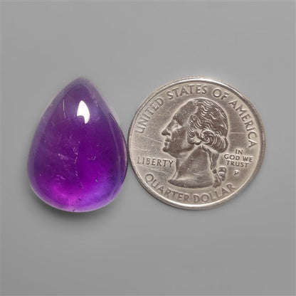 Gemmy Amethyst Cabochon Deep Natural Violet Color