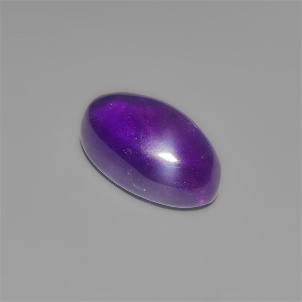 Gemmy Amethyst Cabochon Deep Natural Violet Color