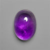Gemmy Amethyst Cabochon Deep Natural Violet Color