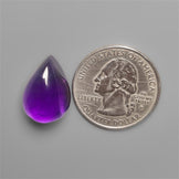 Gemmy Amethyst Cabochon Deep Natural Violet Color
