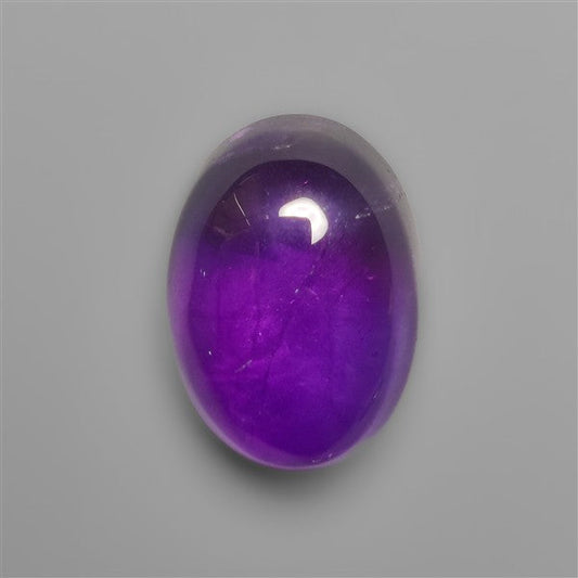 Gemmy Amethyst Cabochon Deep Natural Violet Color