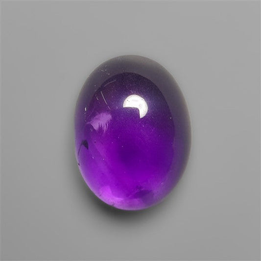 Gemmy Amethyst Cabochon Deep Natural Violet Color