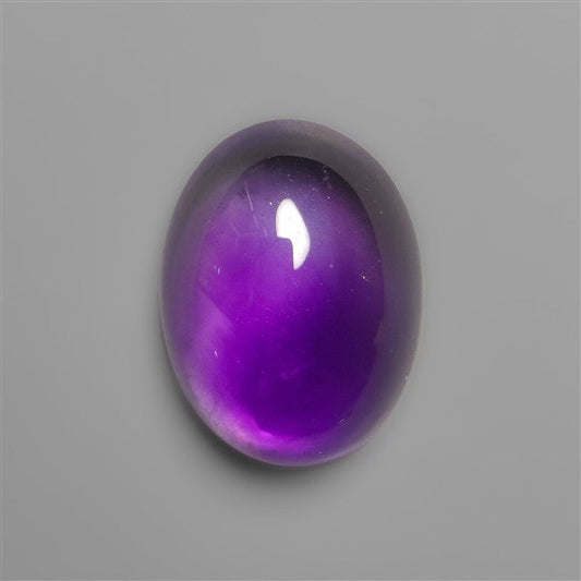Gemmy Amethyst Cabochon Deep Natural Violet Color