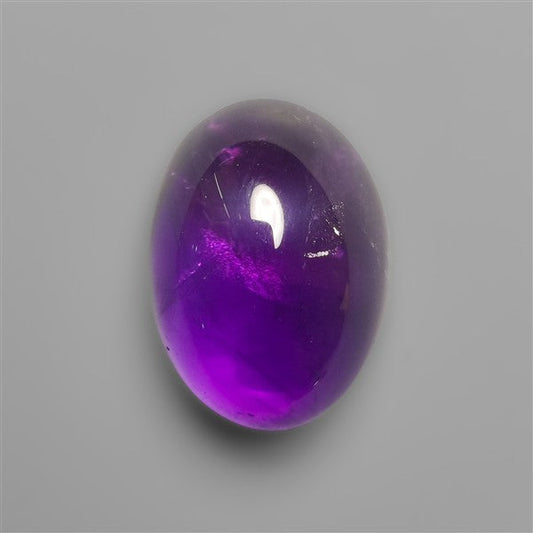 Gemmy Amethyst Cabochon Deep Natural Violet Color