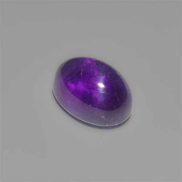 Gemmy Amethyst Cabochon Deep Natural Violet Color
