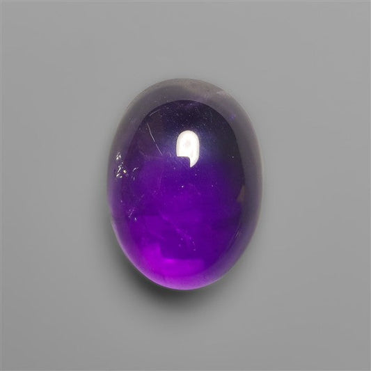 Gemmy Amethyst Cabochon Deep Natural Violet Color