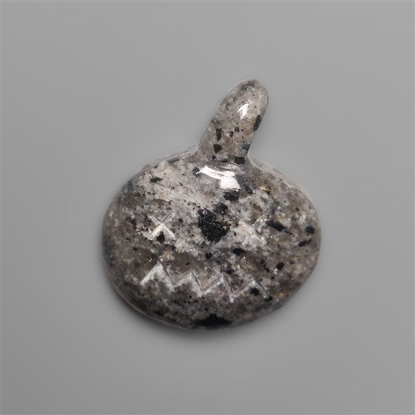 Yooperlite Jack-O-Lantern Carving (glows orange under UV Light)