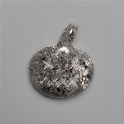 Yooperlite Jack-O-Lantern Carving (glows orange under UV Light)