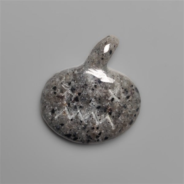 Yooperlite Jack-O-Lantern Carving (glows orange under UV Light)